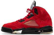 Load image into Gallery viewer, Jordan 5 Retro Raging Bull Red Suede