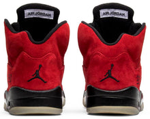 Load image into Gallery viewer, Jordan 5 Retro Raging Bull Red Suede