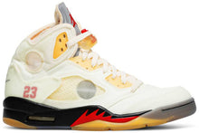 Load image into Gallery viewer, Off-White x Air Jordan 5 SP 'Sail'