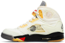 Load image into Gallery viewer, Off-White x Air Jordan 5 SP 'Sail'