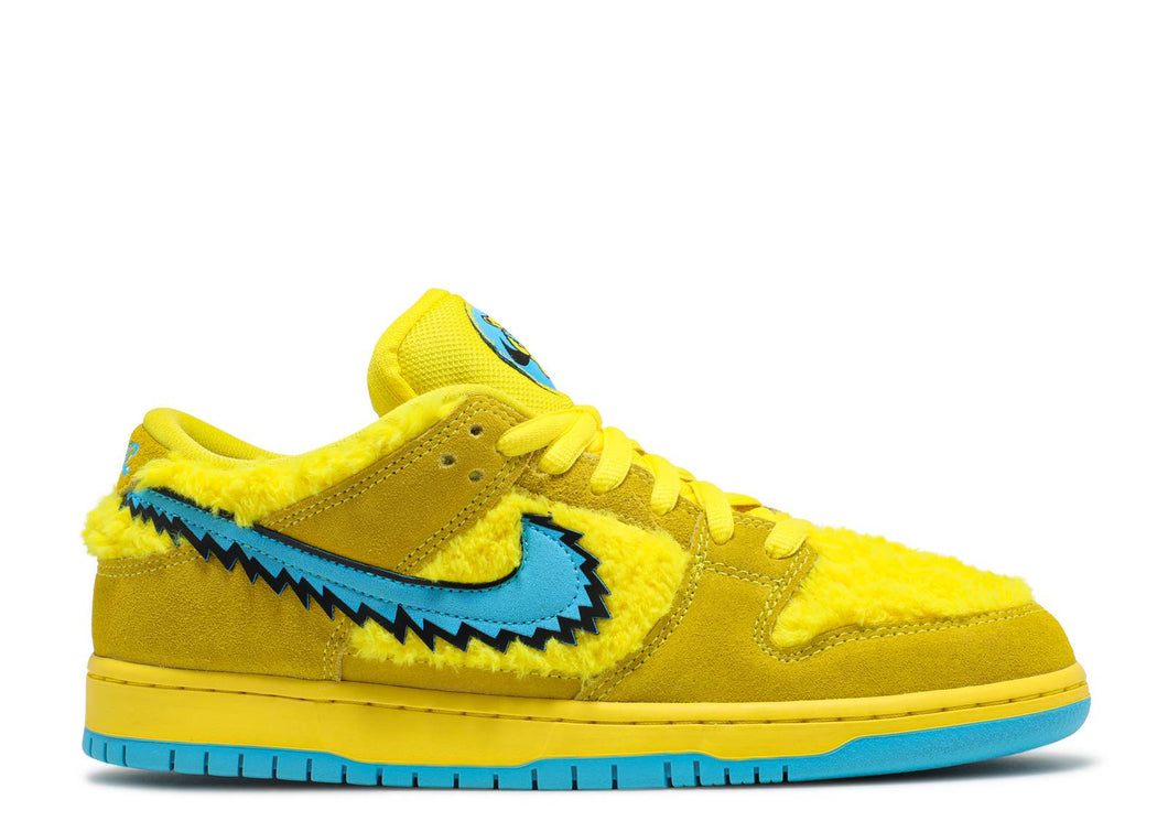 Nike SB Dunk Low Grateful Dead Bears Opti Yellow