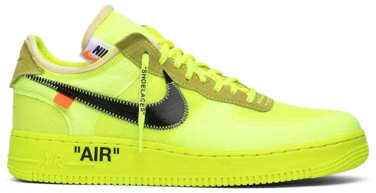 Off-White x Air Force 1 Low 'Volt'