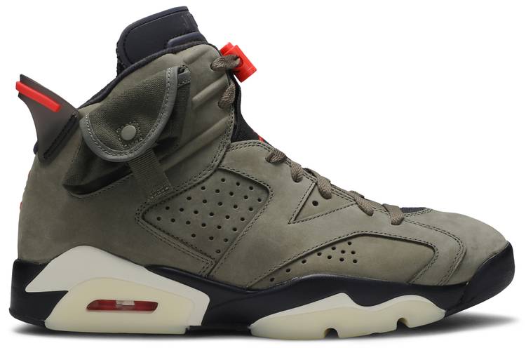 Travis Scott x Air Jordan 6 Retro 'Olive'