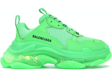 Load image into Gallery viewer, Balenciaga Triple S Neon Green Clear Sole
