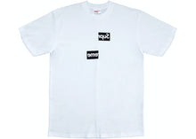 Load image into Gallery viewer, Supreme Comme des Garcons SHIRT Split Box Logo Tee White
