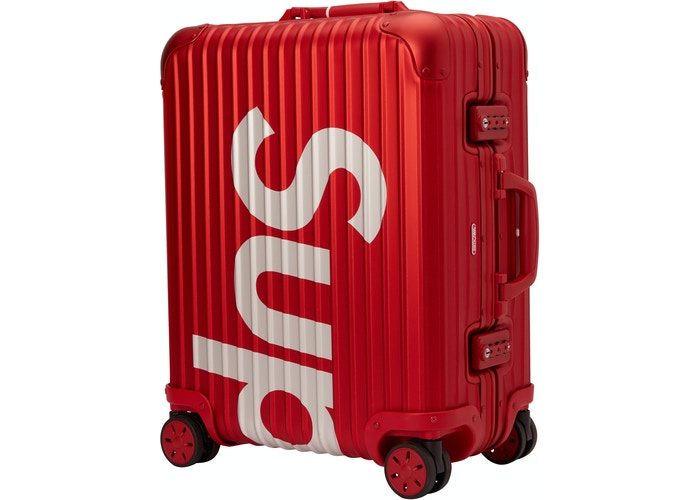 Supreme RIMOWA Topas Multiwheel 45L Red